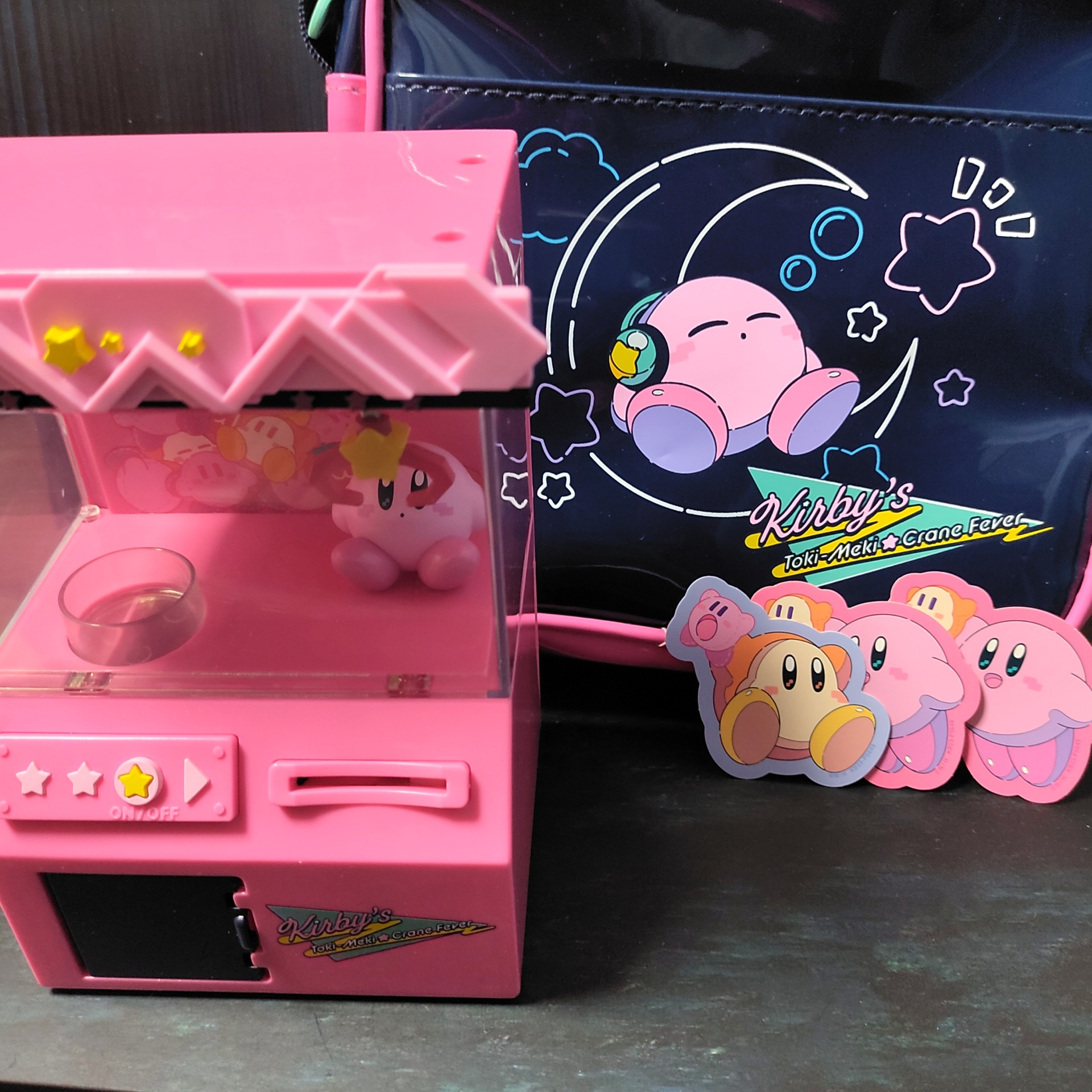 知育玩具星のカービィ ナムコ限定 貯金箱 ときめきクレーンフィーバー 